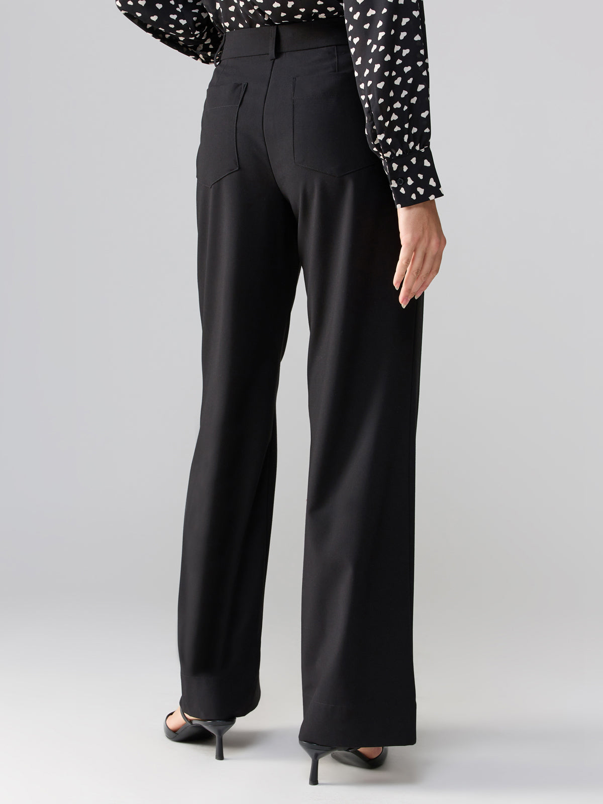Lyna Wide Leg Trouser Pants • Shop American Threads Women's Trendy Online  Boutique – americanthreads